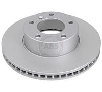 ABS 16570 Front Brake Discs Pair 315mm Vented Fits Mercedes Puch G-Class