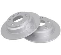 Rear Set 2x Brake Discs A.B.S. 16589 for Honda Legend/Shuttle (97-12)