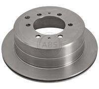 ABS 16613 Rear Brake Discs Pair 335mm Vented Fits Lexus Toyota Land Cruiser 80