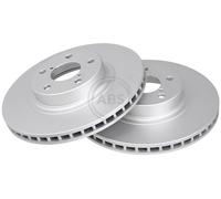 ABS 16632 Front Rear Brake Discs Pair 277mm Vented Fits Subaru Toyota Brz Gt 86
