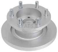 ABS 16943 Front Brake Discs Pair 290mm Solid Fits Iveco Daily 1908772