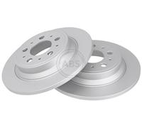 2x Brake disc solid 17013 A.B.S. for VOLVO V70 S80 I XC70 I Cross Country S70
