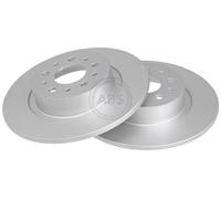 ABS 17055 Rear Brake Discs Pair 276mm Solid Fits Alfa Romeo 147 156 Gt 46469908