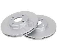 2X Original A.B.S. Brake Disc 17091 For Mazda