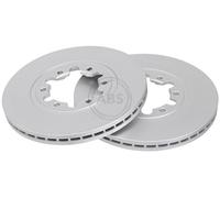 Front Set 2x Brake Discs A.B.S. 17104 for Ford (USA)/Mazda Ranger/B- (99-06)
