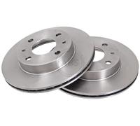 ABS 17163 Front Brake Discs Pair 231mm Vented Fits Suzuki Carry 55311-76A00