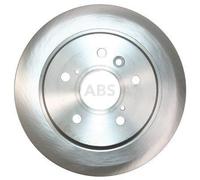 ABS 17214 Rear Brake Discs Pair 288mm Solid Fits Lexus Toyota Harrier Highlander