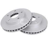 ABS 17245 Front Brake Discs Pair 295mm Vented Fits Dodge Ram 1500 52008219