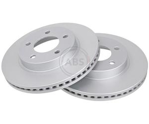 ABS 17261 Front Brake Discs Pair 282mm Vented Fits Chrysler 300M Concorde