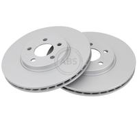 ABS 17319 Front Brake Discs Pair 280mm Vented Fits Chrysler Dodge Neon Pt