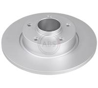 ABS 17330 Rear Brake Discs Pair 280mm Solid Fits Nissan Opel Renault Vauxhall Ii