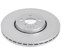 ABS 17449 Front Brake Discs Pair 324mm Vented Fits Renault Espace Vel Satis
