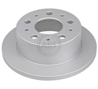 ABS 17462 Rear Brake Discs Pair 280mm Solid Fits Citroën Fiat Peugeot Boxer