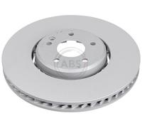 ABS 17477 Front Left Brake Disc 334mm Two-Part Fits Mercedes C-Class Clk E-Class