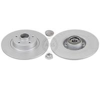 ABS 17507C Rear Brake Discs Pair 300mm Solid Fits Renault Espace Vel Satis