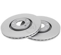 X2 PCS L&R SIDES 17590 BRAKE DISC A.B.S.