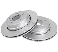 ABS 17598 Rear Brake Discs Pair 320mm Vented Fits Bmw X3 34213332217