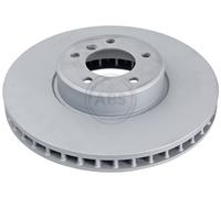 ABS 17599 Front Brake Discs Pair 348mm Vented Fits Bmw 5 6 Series 34116766871