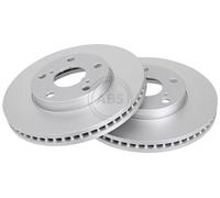 ABS 17618 Front Brake Discs Pair 275mm Vented Fits Toyota Avensis Verso