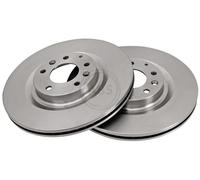ABS 17695 Front Brake Discs Pair 323mm Vented Fits Mazda Rx-8 F157-33-251