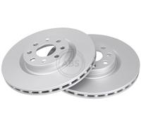 2x Original A.B.S. Brake Disc 17711 for Fiat Opel