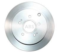 ABS 17717 Rear Brake Discs Pair 302mm Solid Fits Mitsubishi Endeavor Grandis