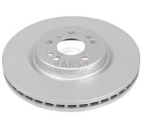 ABS 17737 Front Brake Discs Pair 330mm Vented Fits Mercedes M-Class R-Class