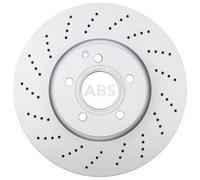 2x Original A.B.S. Brake Disc 17759 for Mercedes-Benz