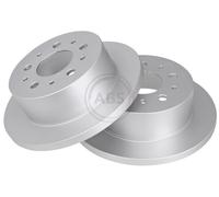 ABS 17768 Rear Brake Discs Pair 280mm Solid Fits Citroën Fiat Opel Peugeot Boxer
