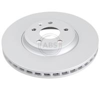 ABS 17777 Front Brake Discs Pair 320mm Vented Fits Audi A4 A5 Q5 8K0615301A