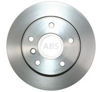 ABS 17801 Rear Brake Discs Pair 280mm Solid Fits Bmw Z4 34216752454