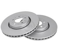 ABS 17837 Front Brake Discs Pair 320mm Vented Fits Volvo S60 S80 V70 Xc70