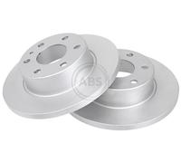 ABS 17849 Rear Brake Discs Pair 296mm Solid Fits Iveco Daily 2996028
