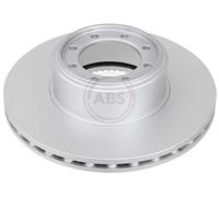 ABS 17853 Rear Brake Discs Pair 294mm Vented Fits Iveco Daily 2996043