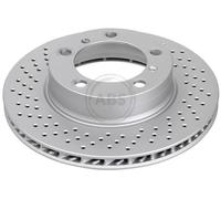 ABS 17875 Front Left Brake Disc 298mm Vented Fits Porsche Boxster Cayman