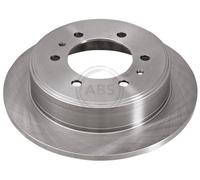 ABS 17879 Rear Brake Discs Pair 312mm Solid Fits Hummer 15111376