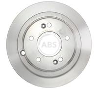 ABS 17896 Rear Brake Discs Pair 284mm Solid Fits Kia Opirus 58411-3F000