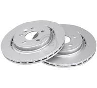 ABS 17931 Rear Brake Discs Pair 302mm Vented Fits Volvo S60 S80 V60 V70 Xc70