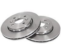 ABS 17935 Front Brake Discs Pair 258mm Vented Fits Kia Cerato Shuma 0K2N1-33-251