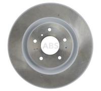 Front Set 2x Brake Discs A.B.S. 17951 for Nissan 350Z (02-09)
