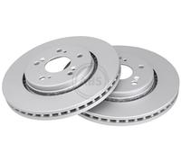 ABS 17962 Front Brake Discs Pair 293mm Vented Fits Honda Cr-V 45251-SWW-G01
