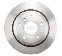 Pair of Rear Brake Discs for BMW 1 series A.B.S. 17966