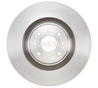 ABS 17982 Front Brake Discs Pair 305mm Vented Fits Chrysler Lancia Delta