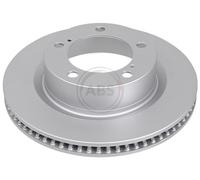 ABS 17983 Front Brake Discs Pair 340mm Vented Fits Lexus Toyota Land Cruiser 200