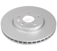 ABS 17989 Front Brake Discs Pair 321mm Vented Fits Chevrolet MG Opel Saab 9-5 R