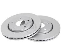 2x Original A.B.S. Brake Disc 17993 for Chrysler Dodge Fiat VW