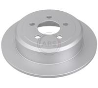 ABS 18019 Rear Brake Discs Pair 316mm Solid Fits Dodge Jeep Cherokee Nitro