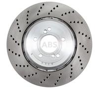 ABS 18056 Rear Left Brake Disc 370mm Two-Part Fits Bmw 5 6 Series 34212282807