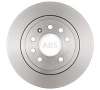 ABS 18073 Rear Brake Discs Pair 278mm Solid Fits Opel Gt 15147719