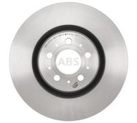 ABS 18079 Front Brake Discs Pair 330mm Vented Fits Volvo S60 V70 30645222